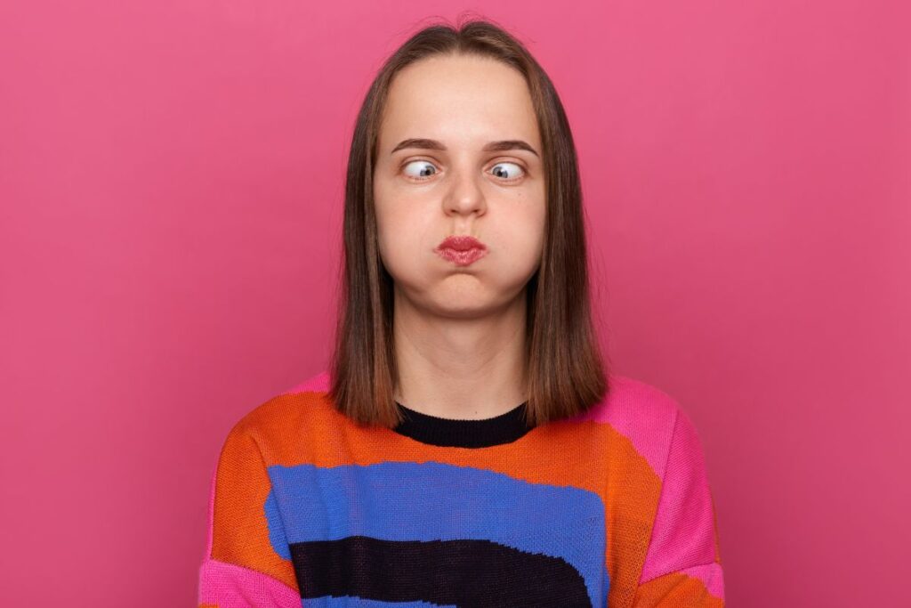 this girl wants to know, is crossing your eyes safe?